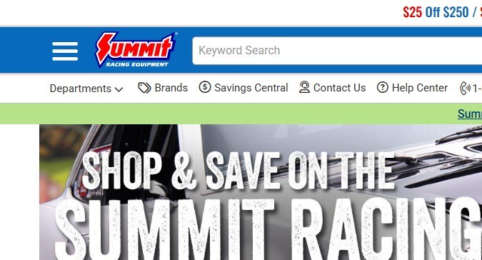 Web de SummitRacing.