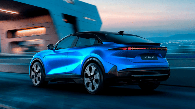 Alpine A390 es un crossover de última generación.