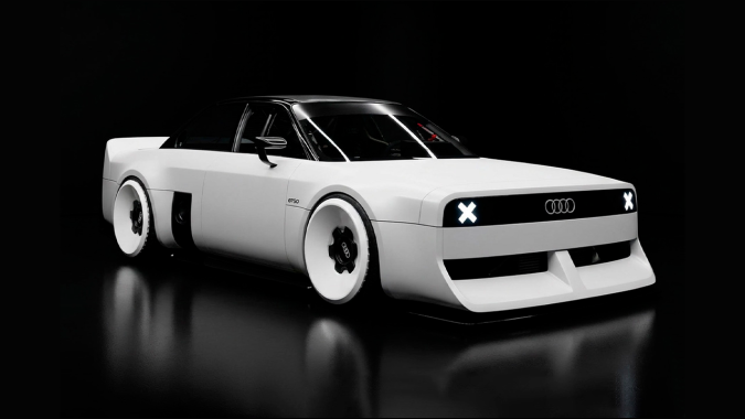 Audi GT50 Concept fue una creación de los jóvenes de la marca.