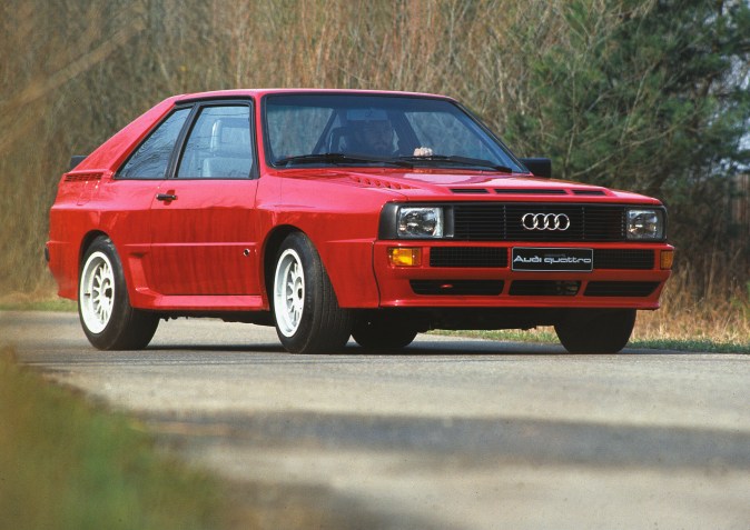 Audi Sport quattro fue el primer modelo de calle con tracción total.