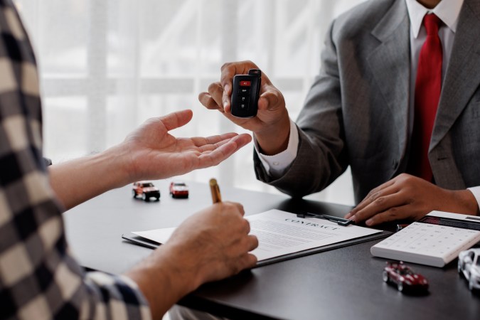 documentos de la venta de un auto