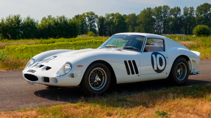 Ferrari 250 GTO de 1962 chasis 3729GT es histórico.