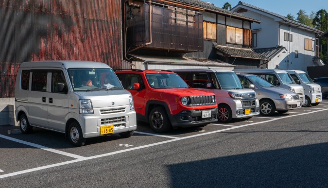 Los kei cars se venden solo en Japón.