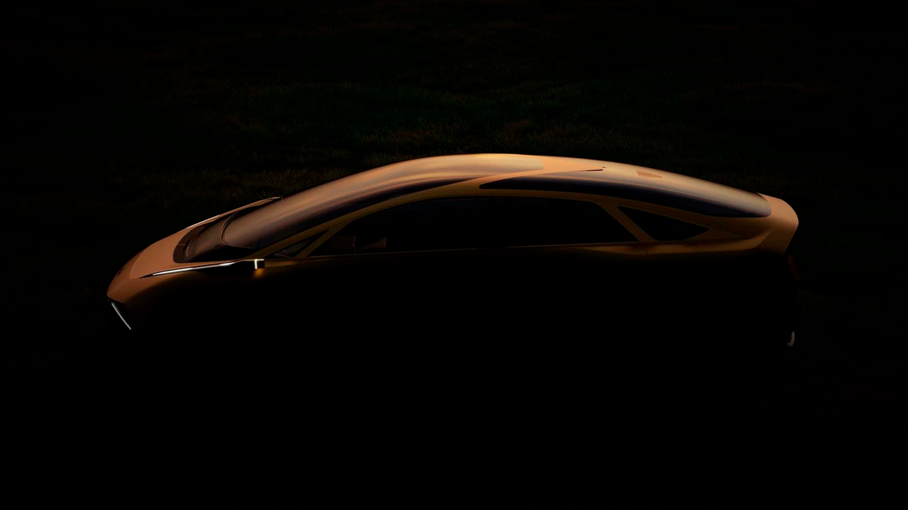 Kia Concept 2026 tiene un perfil de sedán estilo fastback.