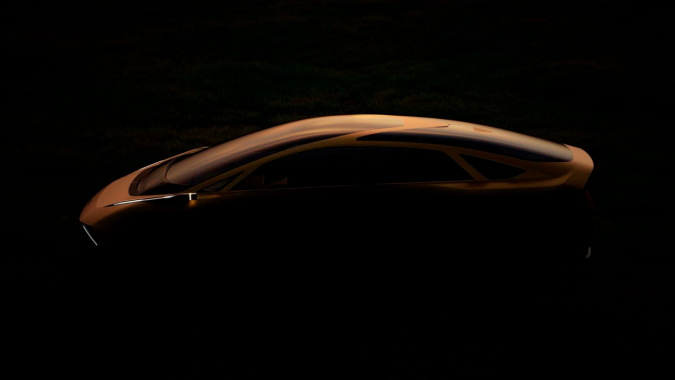 Kia Concept 2026 tiene un perfil de sedán estilo fastback.