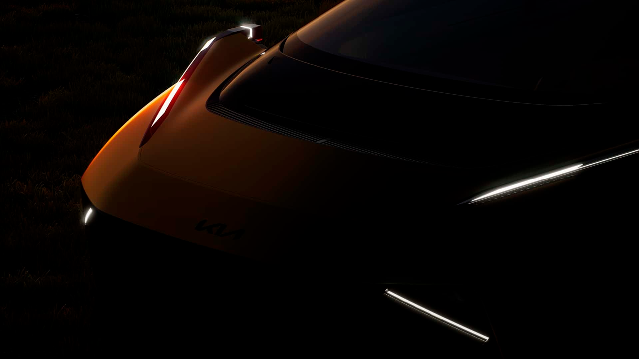 Kia Concept 2026 presenta un frontal futurista.