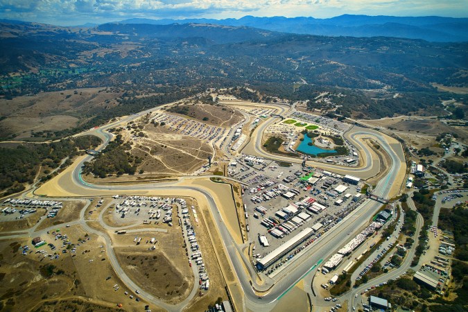 WeatherTech Raceway Laguna Seca es una de las pistas legendarias.