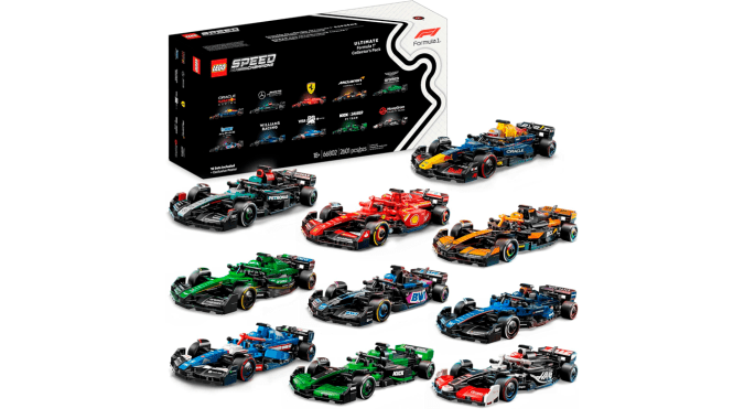 LEGO Speed Champions F1 tiene los 10 equipos de la temporada 2025.