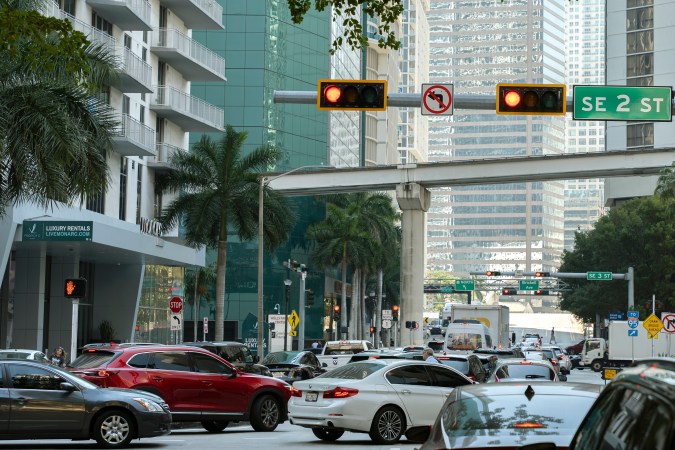 El tráfico urbano es uno de los más altos en los últimos años.