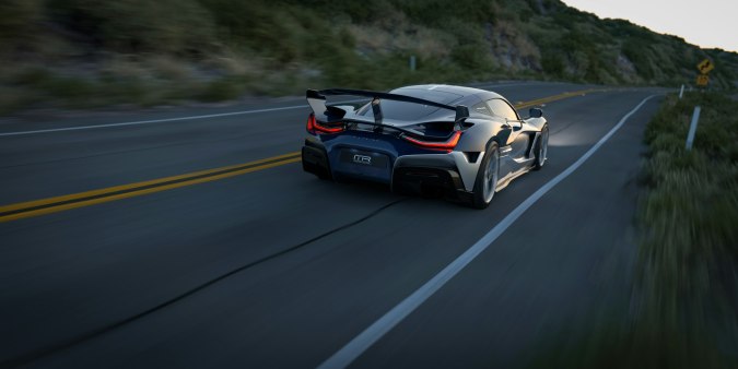 Rimac Nevera R Founder Edition logra un gran rendimiento.