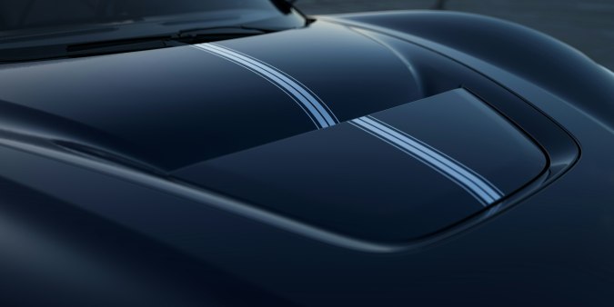 Rimac Nevera R Founder Edition tiene un acabado bitono.