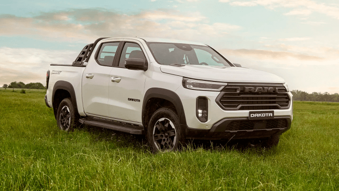Ram Dakota 2025 se vende en varios países de Sudamérica como Argentina.