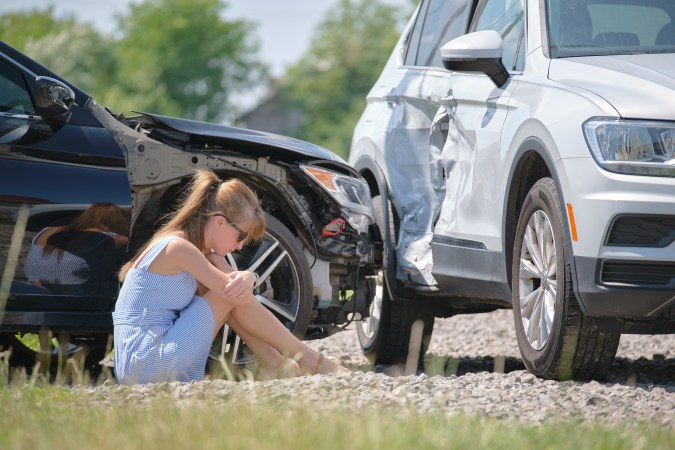 reclamo de seguro por choque