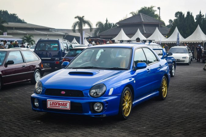 Subaru Impreza WRX STI 2001 es de los más poderosos.