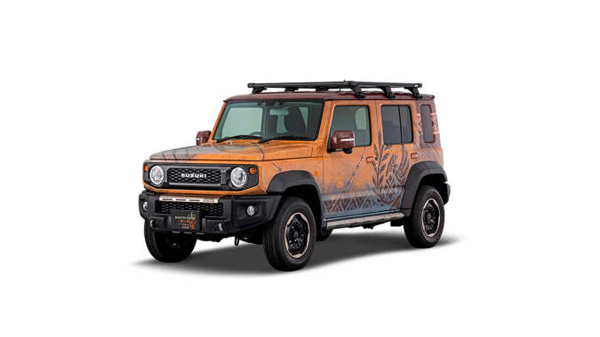 Suzuki Jimny Nomade Monster Hunter Edición Wilds busca sorprender a todos.