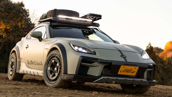 Toyota GR86 Outroad por Kuhl Racing está pensado para rally.