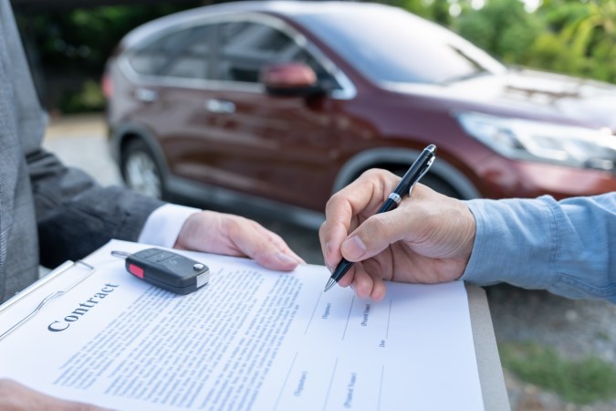firma de compra de auto