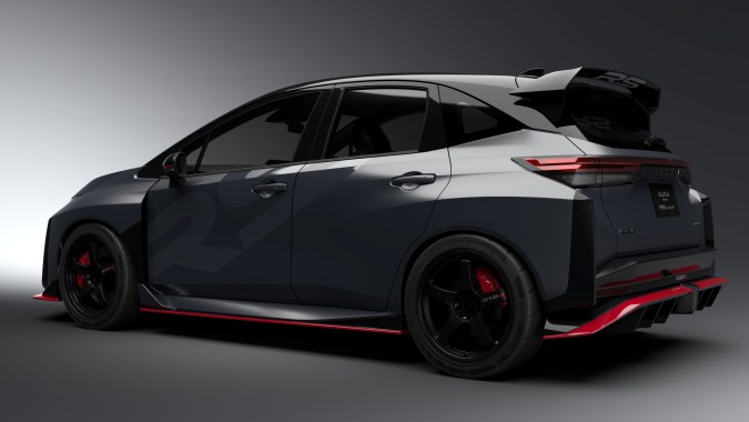 Nissan Aura NISMO RS Concept seguirá en modo concepto por un tiempo.