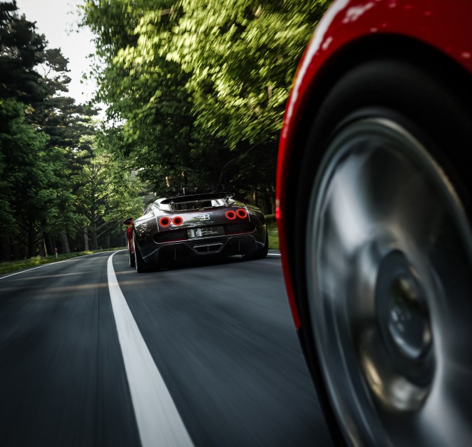 Bugatti FKP Hommage tiene una velocidad máxima por más de 200 mph.