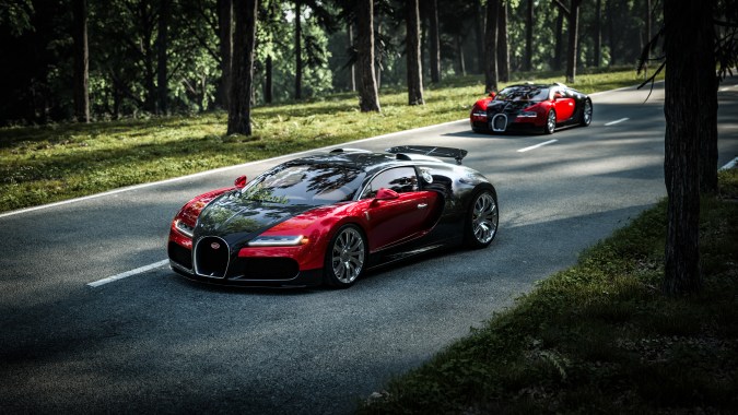 Bugatti FKP Hommage es un homenaje al Veyron.