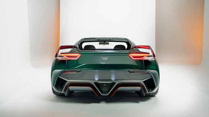 Donkervoort P24 RS tiene un diseño único.