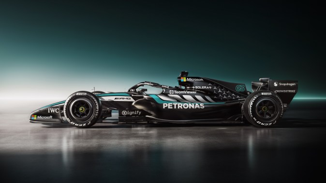 Mercedes busca volver a ganar con el F1 W17 E Performance 2026.