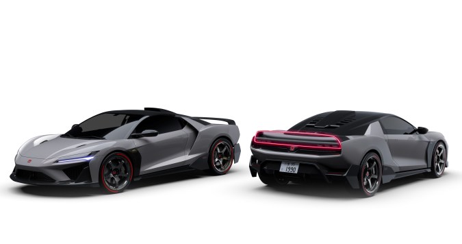 Honda NSX Tribute by Italdesign es una obra de arte.