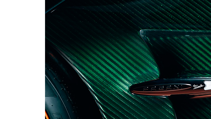 Pagani Huayra 70 Trionfo es un homenaje a los 70 años de Horacio Pagani.