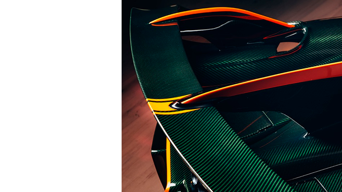 Pagani Huayra 70 Trionfo tiene una aerodinámica trabajada.