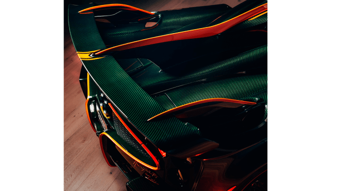 Pagani Huayra 70 Trionfo tiene una aerodinámica trabajada.