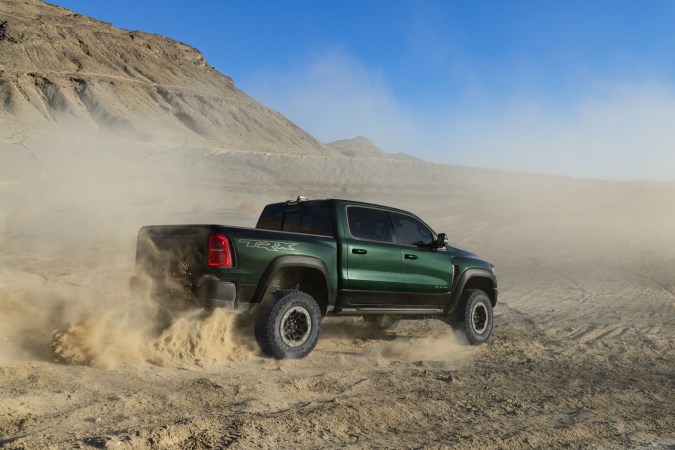 Ram TRX 2027 tiene mucha potencia.