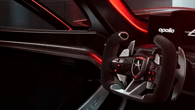 Apollo EVO tiene un interior minimalista.