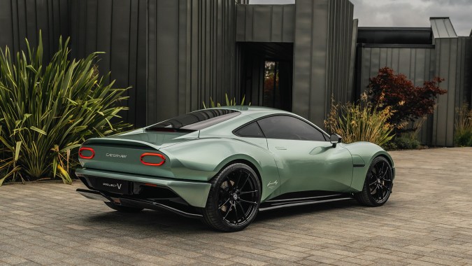 Caterham Project V tiene un diseño con ADN inglés.