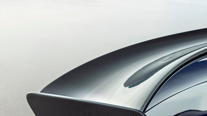 Ford Mustang Dark Horse SC destaca su alerón trasero