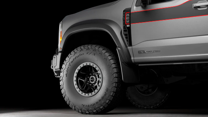 Kit todoterreno AEV FXL para Ford Super Duty tiene más capacidades todoterreno.