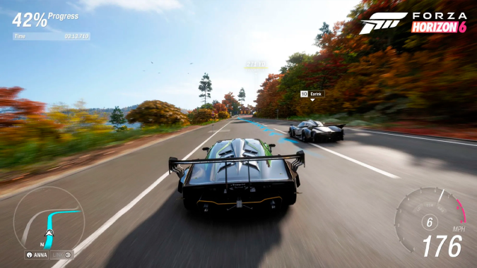 Forza Horizon 6 tambien tiene autos de carrera.