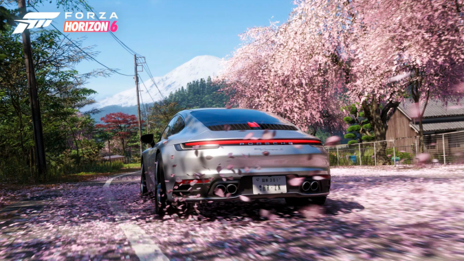 Forza Horizon 6 tiene un ambiente japonés único.