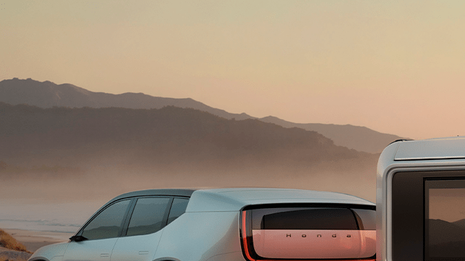 Honda Base Station Prototype puede ser remolcado por vehículos livianos.