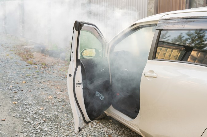 El humo puede ser peligroso.