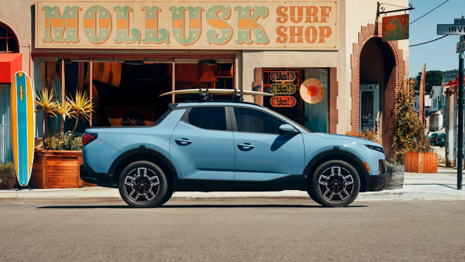 Hyundai Santa Cruz 2026 es perfecta para actividades al aire libre.