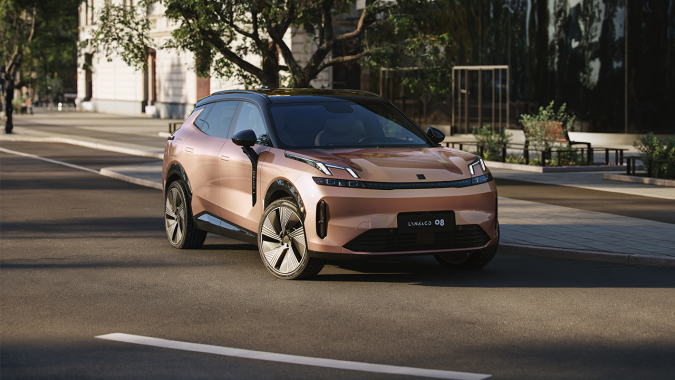 Lynk & Co. 08 es un SUV de lujo.