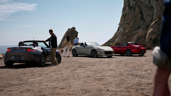 Mazda MX-5 Miata 2026 tendrá tres versiones.