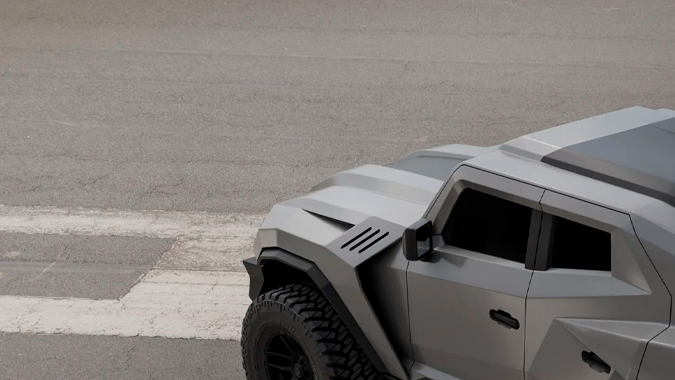 Rezvani Tank 2026 tiene protección antiexplosivos.