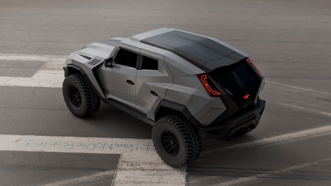 Rezvani Tank 2026 tiene protección antiexplosivos.