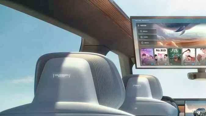 Volkswagen ID.ERA 9X tiene un interior amplio.