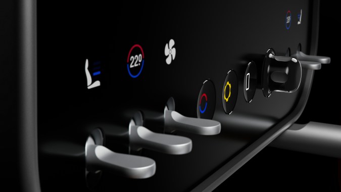 Ferrari Luce tendrá varios controles fisicos.