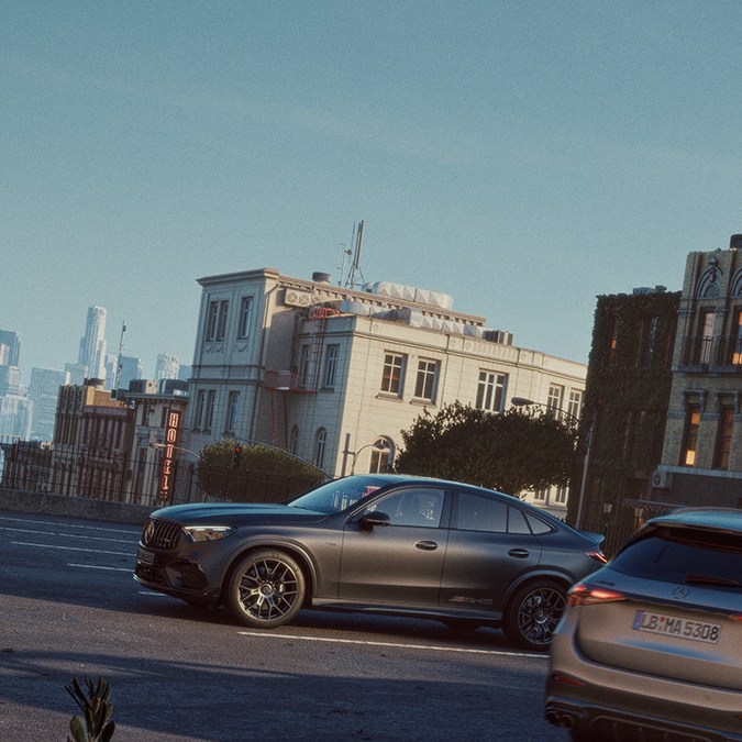 Mercedes-AMG GLC 53 coupe y SUV 2027.