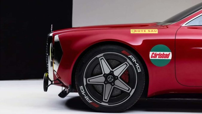 Mercedes-Benz conecta pasado y futuro con su concepto Red Pig.