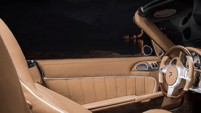 Stärke Speedster sus interiores son personalizados.