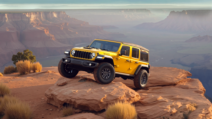 Equipamiento todoterreno del Wrangler Willys 392 2026.